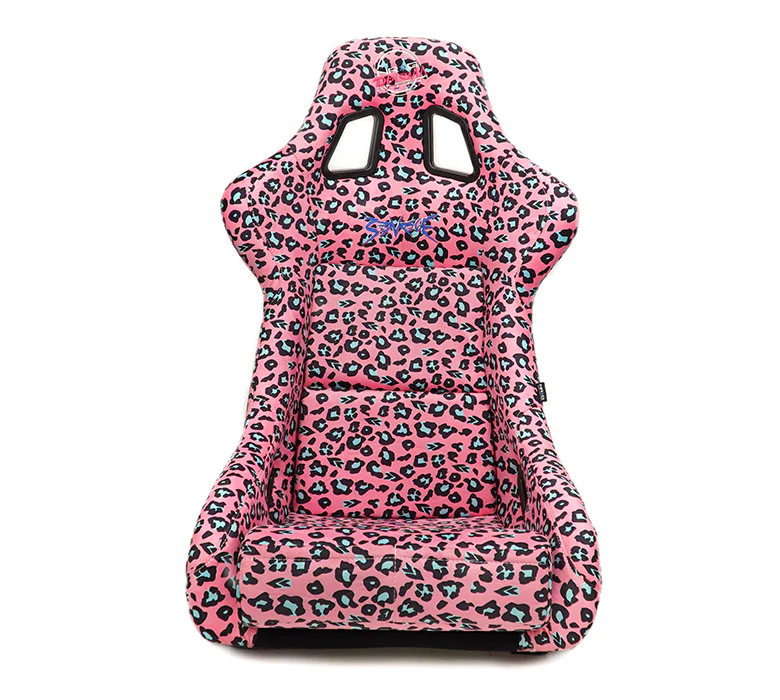 NRG x Prisma Fixed Back Bucket Seats | Savage Pink (PAIR)