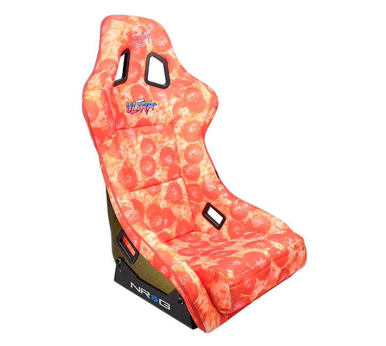NRG x Prisma Fixed Back Bucket Seats | Ultraslice Pizza (PAIR)
