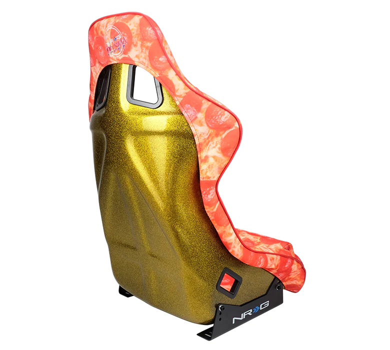 NRG x Prisma Fixed Back Bucket Seats | Ultraslice Pizza (PAIR)