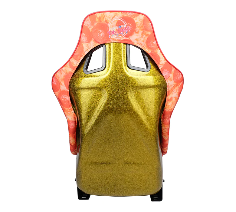 NRG x Prisma Fixed Back Bucket Seats | Ultraslice Pizza (PAIR)