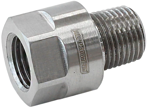 Aeroflow M10x1.0mm  > 1/8" NPT Pipe Reducer - AF912-M10-01SS