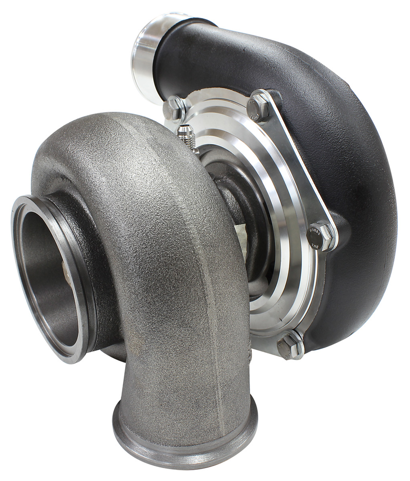 Aeroflow Boosted 6662 V-Band .83 Turbocharger - Black - AF8005-3022BLK