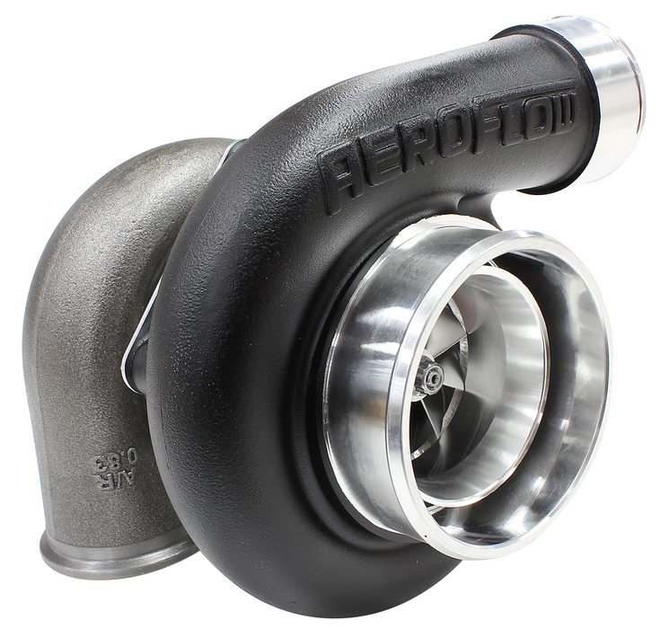 Aeroflow Boosted 6662 V-Band .83 Turbocharger - Black - AF8005-3022BLK