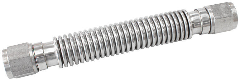 Aeroflow -10AN Flexible Turbo Drain Hose Stainless Steel 200mm - AF463-36