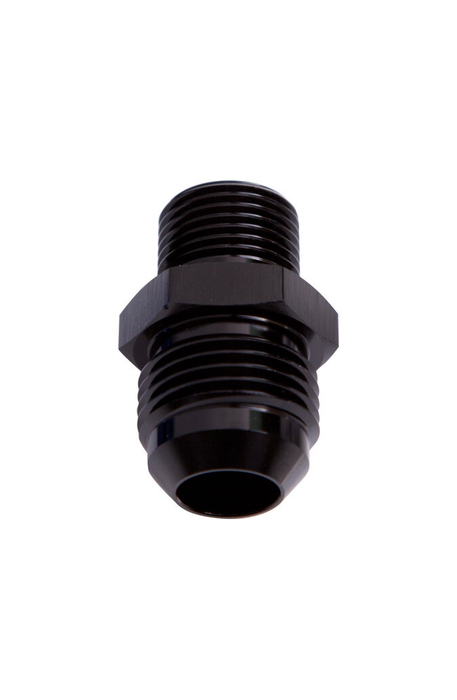 Aeroflow Metric M14x1.5mm to -10AN Black - AF732-10BLK