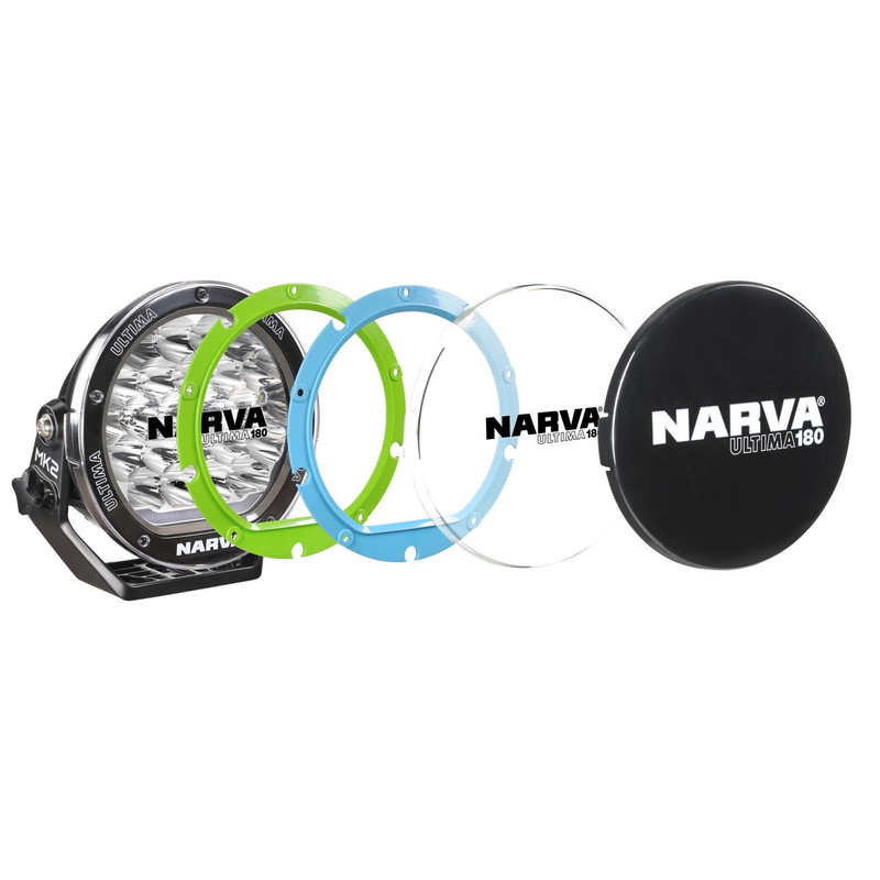 Narva Ultima 180 Combo LED Driving Light Kit - 71732BK (Black)
