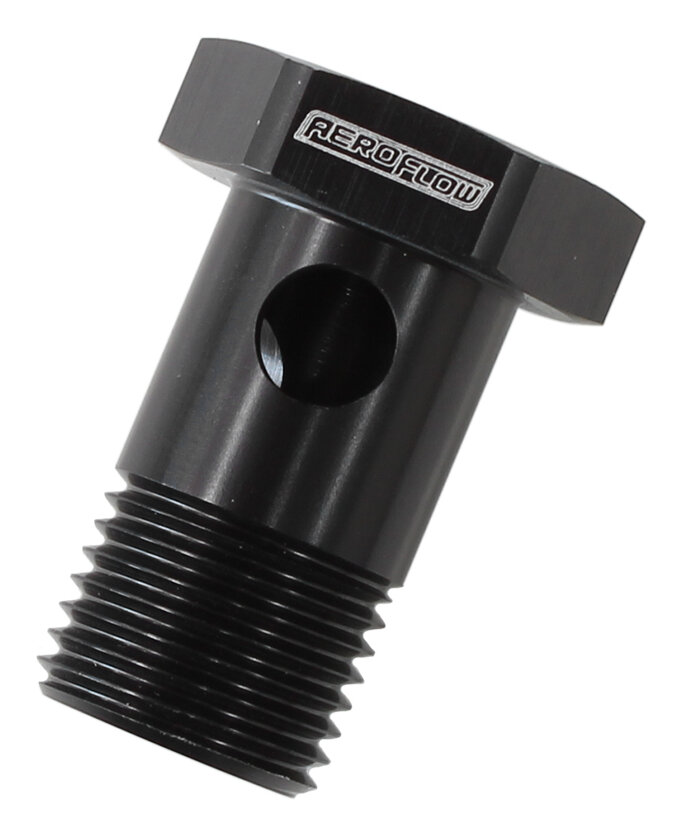 Aeroflow M16x1.5mm Banjo Bolt - AF716-10BLK