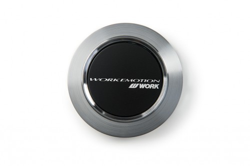 Work Emotion Centre Cap - Black & Chrome (High Series)