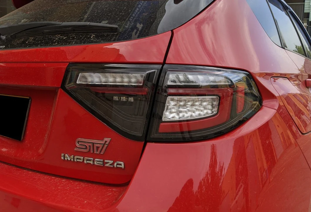 Subaru Impreza 07 > 13 Hyper-Black Full LED Tail lights