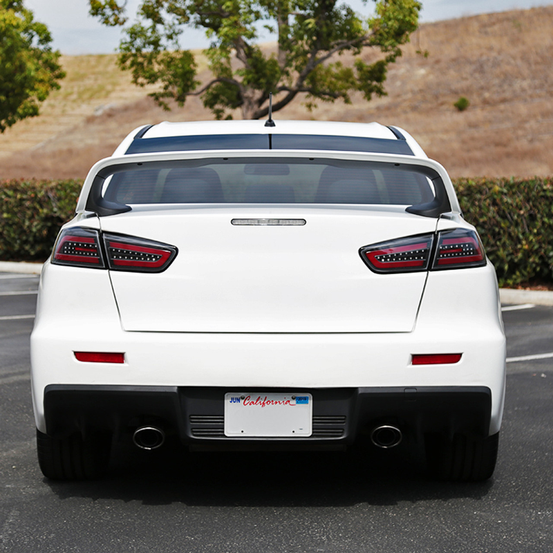 Mitsubishi Lancer / EVO X Spec D Black Edition LED Tail Lights 08-17