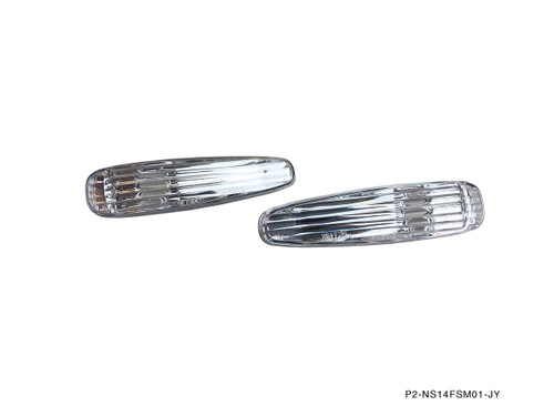 Nissan Silvia S14 1992-1996 Clear Side Indicator Lenses