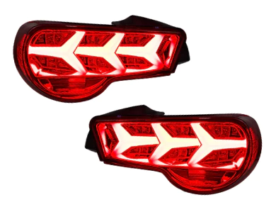 Toyota 86/Subaru BRZ Spec D Red Edition Full LED Tail Lights