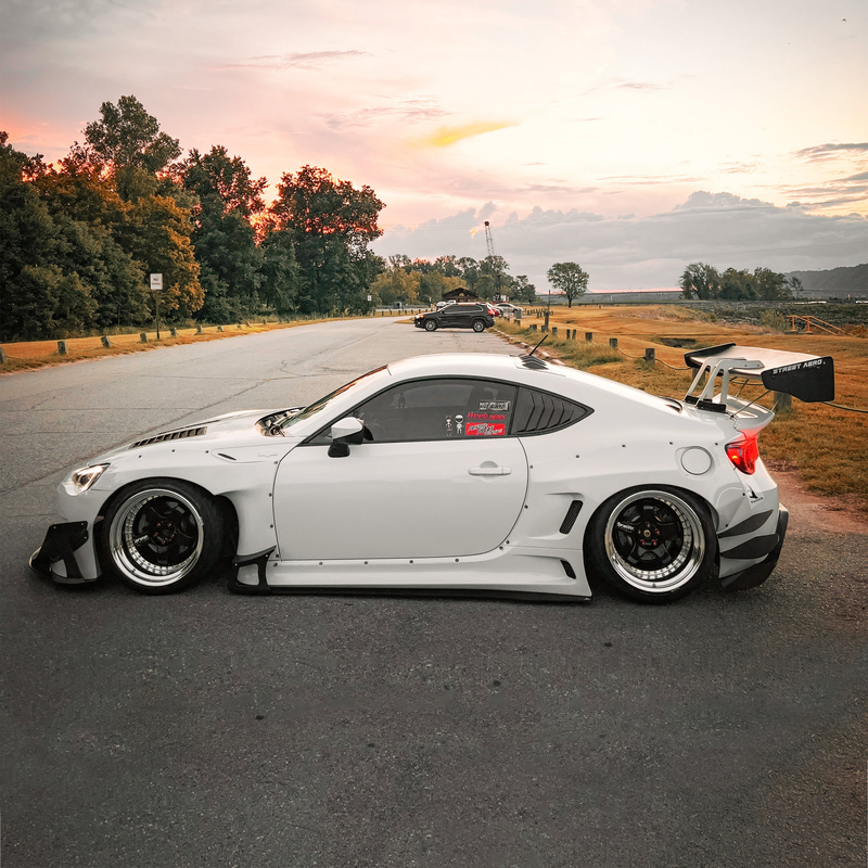 V3 Rocket Bunny Style Body Kit - Fibreglass - Toyota 86 / Subaru BRZ