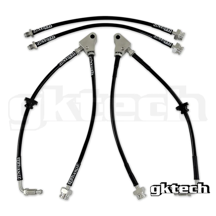 Gktech Nissan Skyline R33 Braided Brake Lines (Hardline Delete)