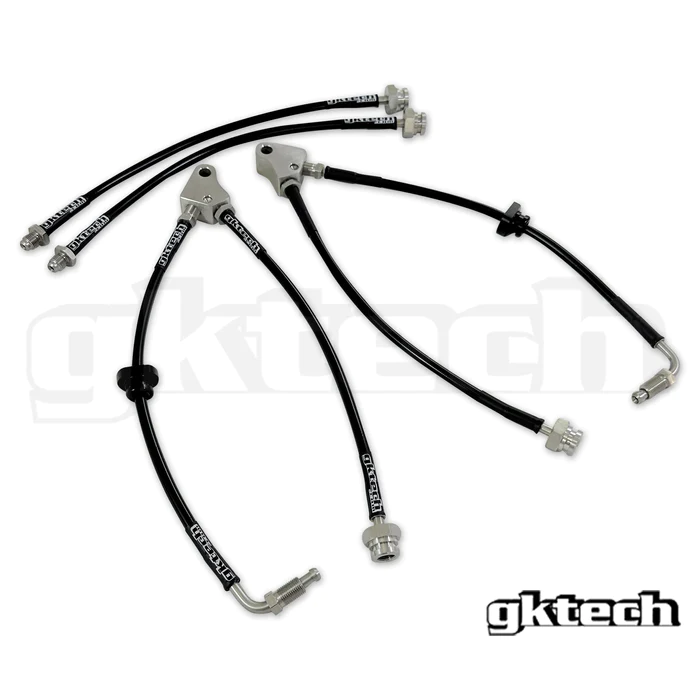 Gktech Nissan Skyline R33 Braided Brake Lines (Hardline Delete)