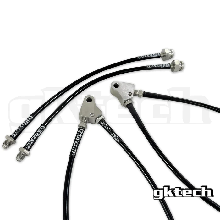 Gktech Nissan Skyline R33 Braided Brake Lines (Hardline Delete)