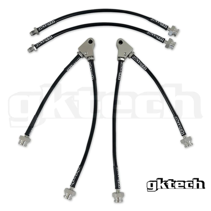 Gktech Nissan Skyline R33 Braided Brake Lines (Hardline Delete)