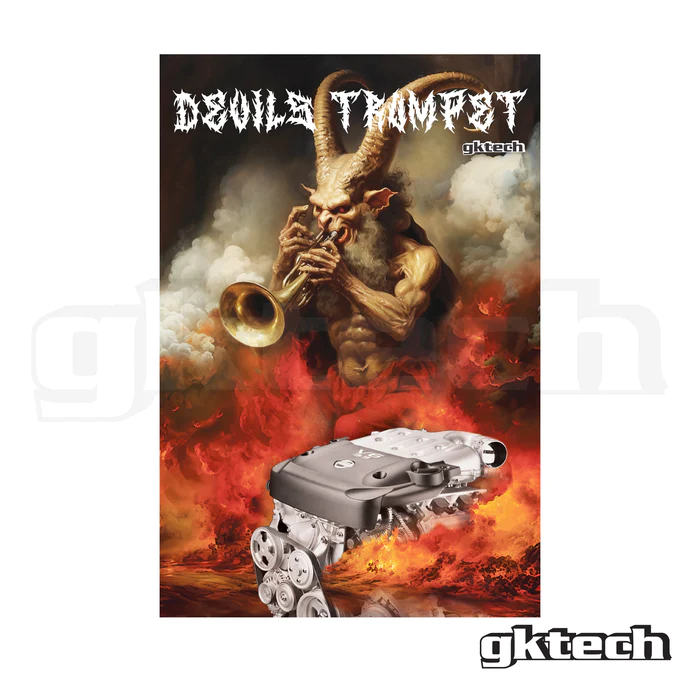 Gktech VQ Devils Trumpet Garage Banner