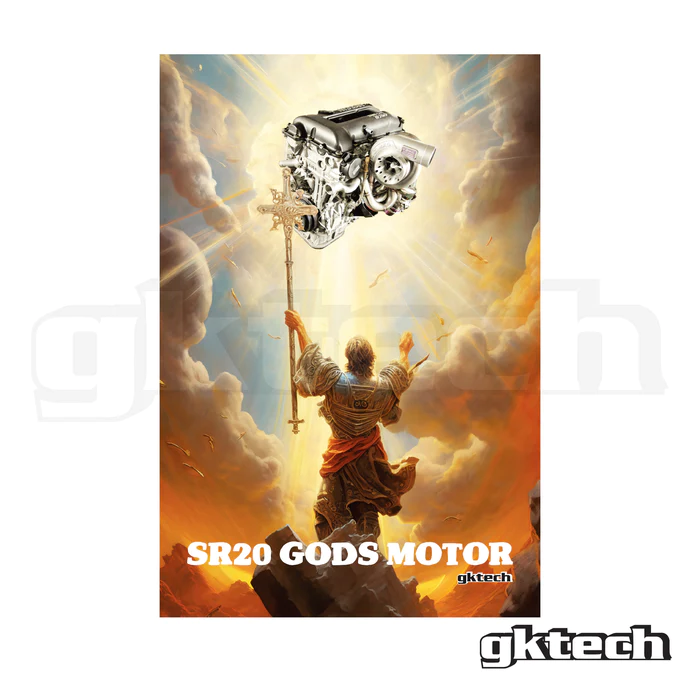 Gktech SR20 "Gods Motor" Garage Banner