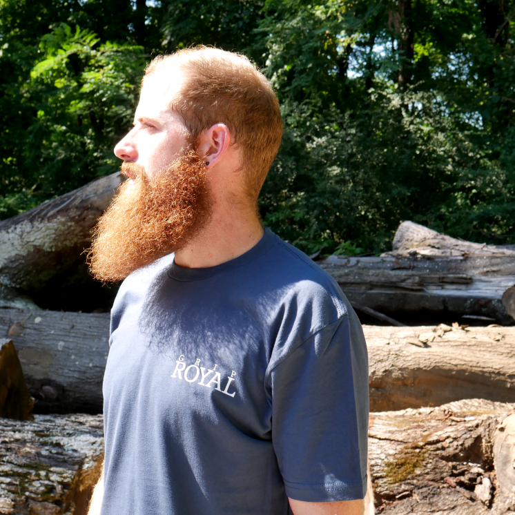 Grip Royal T Shirt Navy Blue