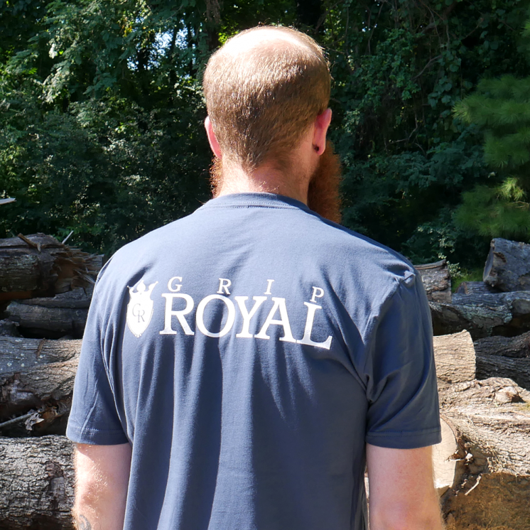 Grip Royal T Shirt Navy Blue