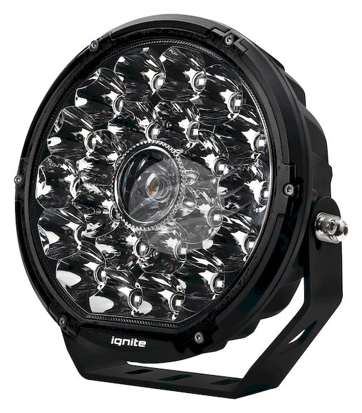 Ignite 9" Laser LED Driving Lamp Spot Beam - 152 Watt