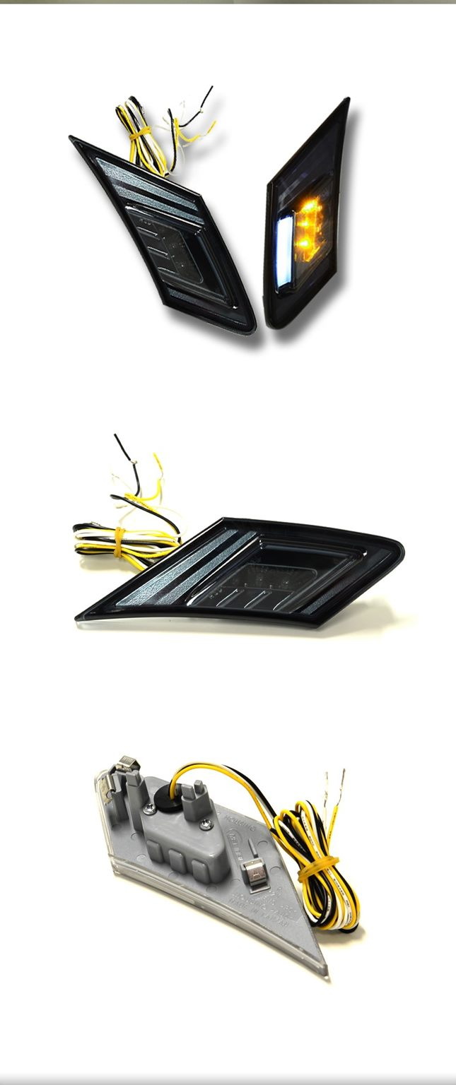 Smoked LED Bumper indicators (Side) - Toyota 86 / Subaru BRZ