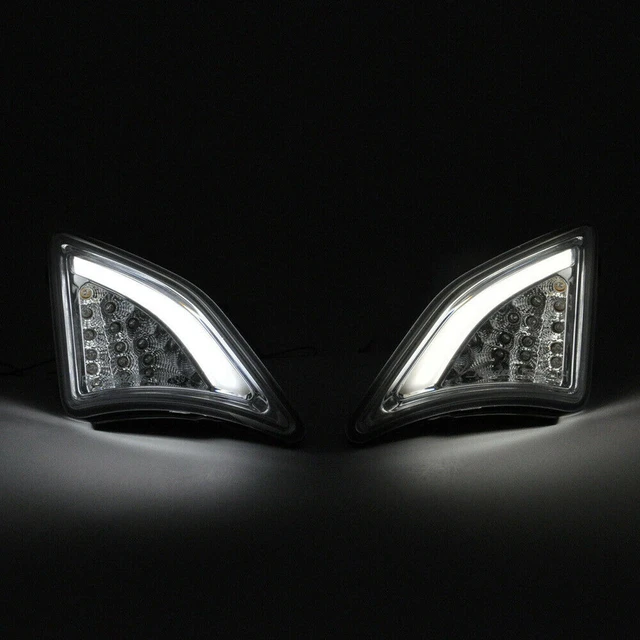 Smoked LED Bumper indicators (Front) - Toyota 86 / Subaru BRZ