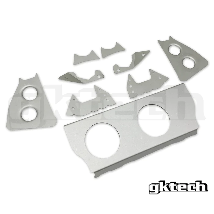 Gktech V2 Nissan Skyline R33 Subframe Weld In Reinforcement Kit