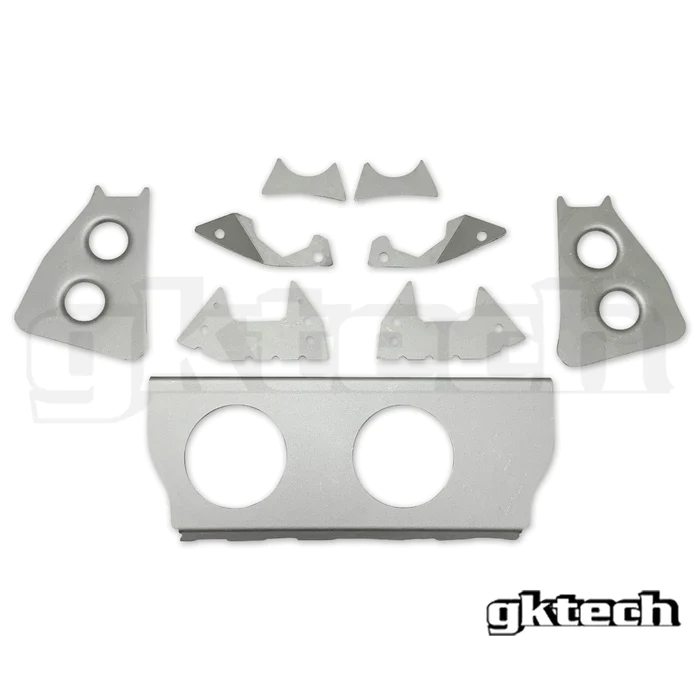 Gktech V2 Nissan Skyline R33 Subframe Weld In Reinforcement Kit