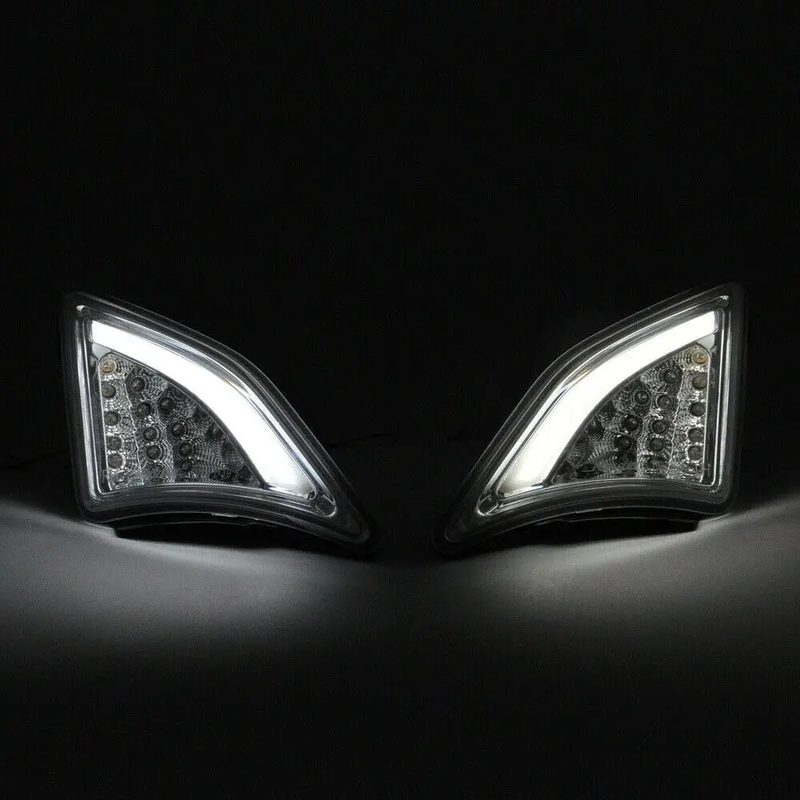 Clear LED Bumper indicators (Front) - Toyota 86 / Subaru BRZ