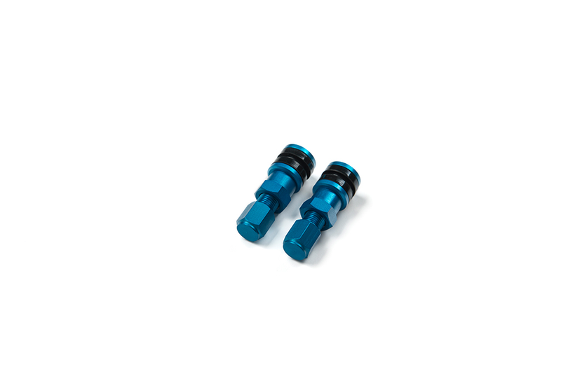 Work Emotion Valve Stems & Cap - Blue