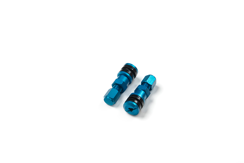 Work Emotion Valve Stems & Cap - Blue