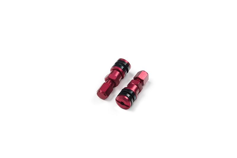 Work Emotion Valve Stems & Cap - Red