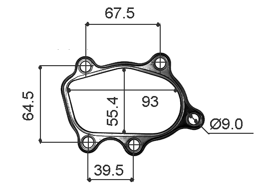 Nissan SR20 Turbo Outlet Gasket - Permaseal MLSR