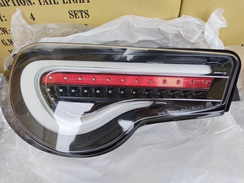 Valenti Hyper Black Carbon Tail Lights - Toyota 86 & Subaru BRZ