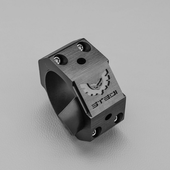 Stedi Hex Tube Brackets 75mm-77mm Diameter Aluminium