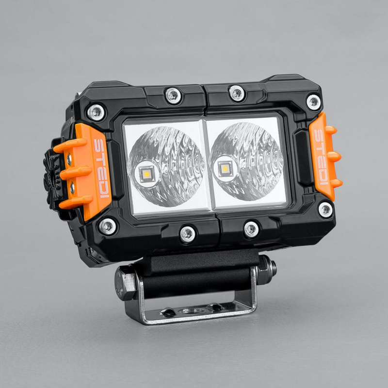 Stedi ST3301 4.6 Inch 2 LED Work Light Flood Refectors 45 Degree Beam