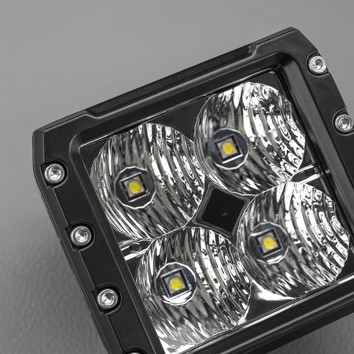 Stedi C-4 Black Edition LED Light Cube Flood Pattern 4 LED Work Light ...