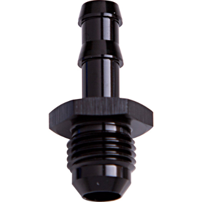 Aeroflow -6AN Male Flare to 5/16" Barb Male - AF817-05BLK