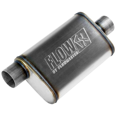 Flowmaster Stainless Steel 3.0" Muffler - Offset In / Centre Out
