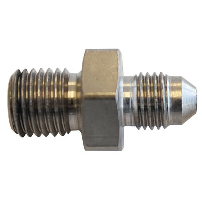 Aeroflow Stainless Steel Washer Seal Adapter M12x1.25 > -4AN - AF358-04