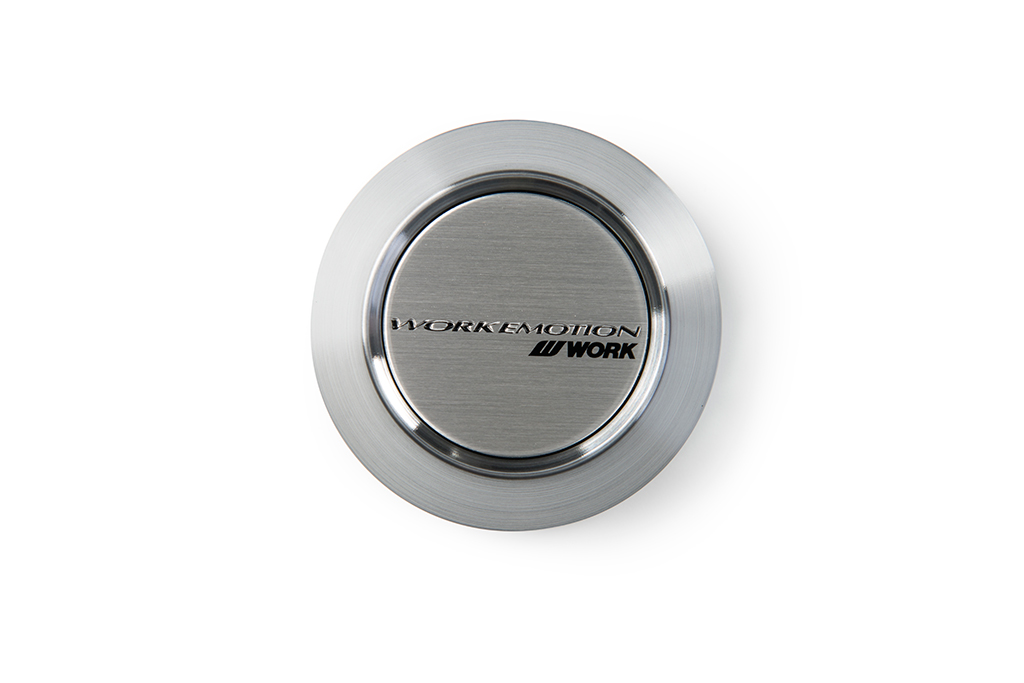 Work Emotion Centre Cap - Silver & Chrome (High Series)