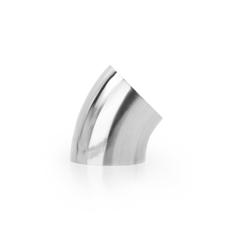 Stainless Steel 45 Degree Bend 4.0"