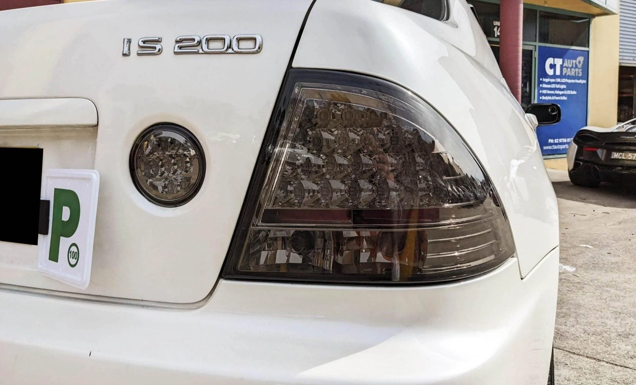 Hyper Black LED Tail Lights for Toyota Altezza — Thrash Garage NZ