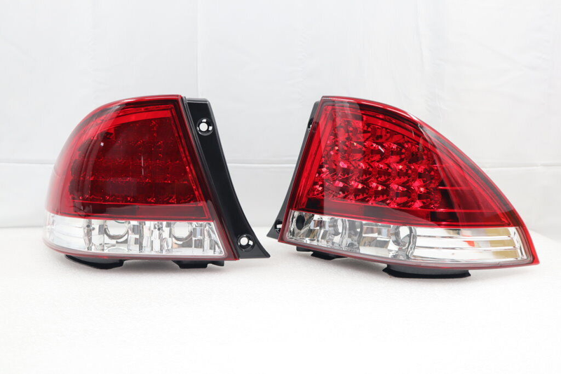 Clear & Red LED Tail Lights for Toyota Altezza