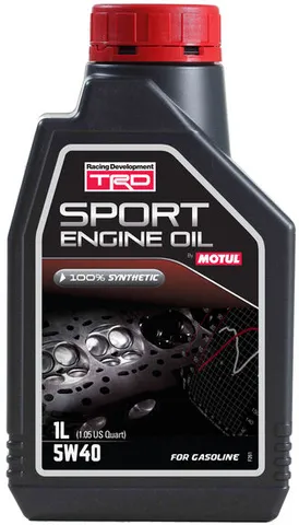 TRD SPORT ENGINE OIL 5W40 1L Petrol