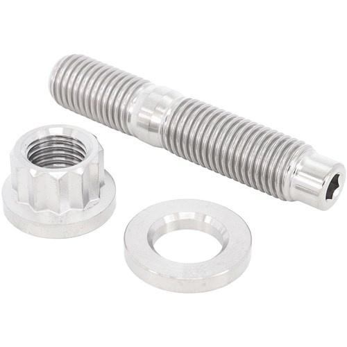 Aeroflow M8x1.25 Titanium Stud, Nut & Washer Kit - AF55-2000