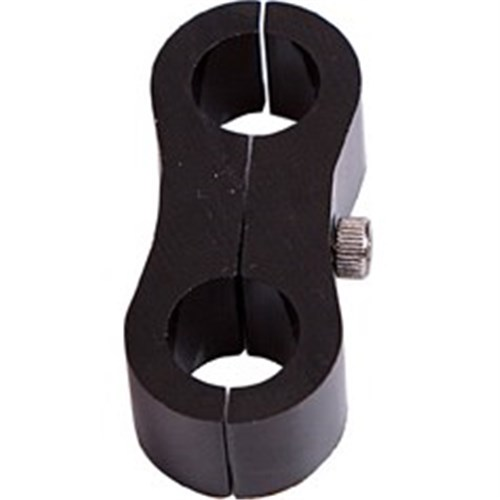 Aeroflow Billet Aluminium Dual Hose Separators 5/8" I.D - AF156-10BLK