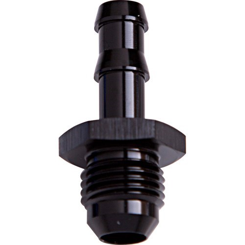 Aeroflow -6AN Male Flare to 5/16" Barb Male - AF817-05BLK